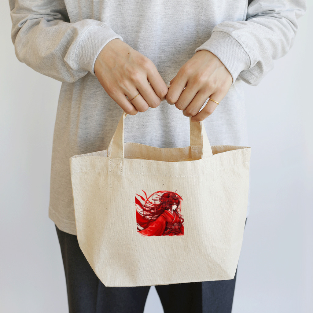 chocotamaの日本女性 Lunch Tote Bag