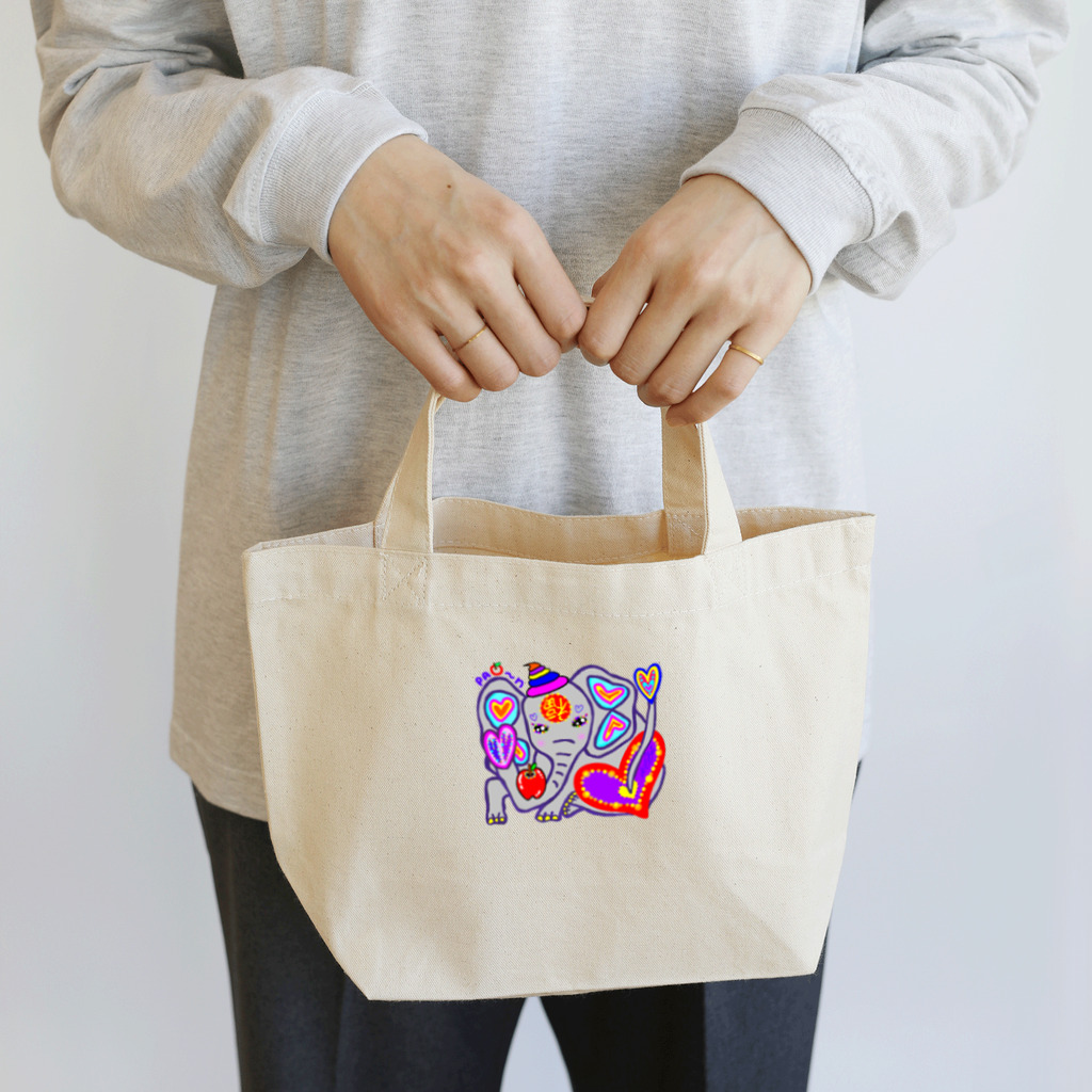 singer  kieの超絶福象🐘 Lunch Tote Bag