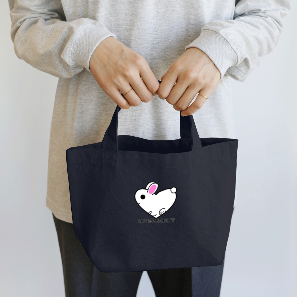 kazeou（風王）のLOVE＆RABBIT Lunch Tote Bag