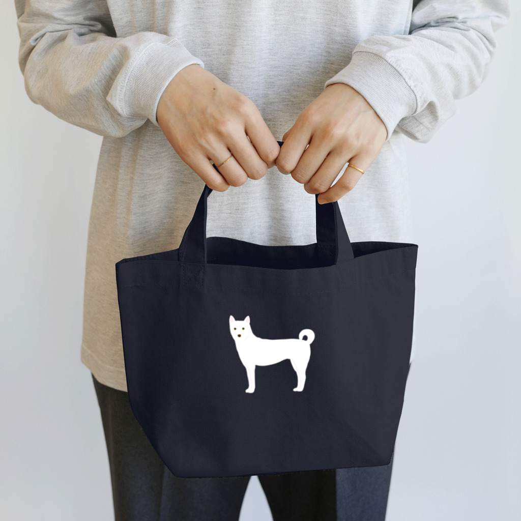 ゆいたっく／犬イラストの紀州 Lunch Tote Bag