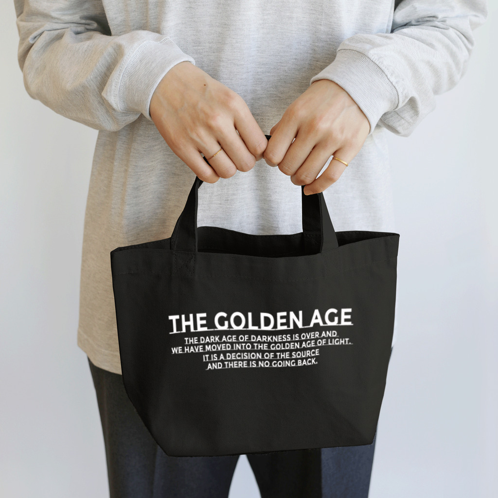PALA's SHOP　cool、シュール、古風、和風、のThe Golden Ageーw ランチトートバッグ