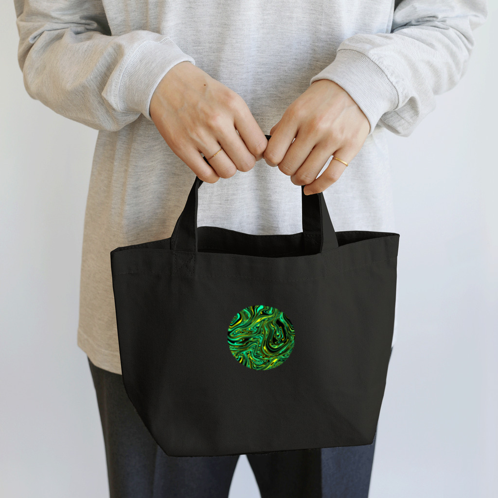 METEORの孔雀の夢 Lunch Tote Bag