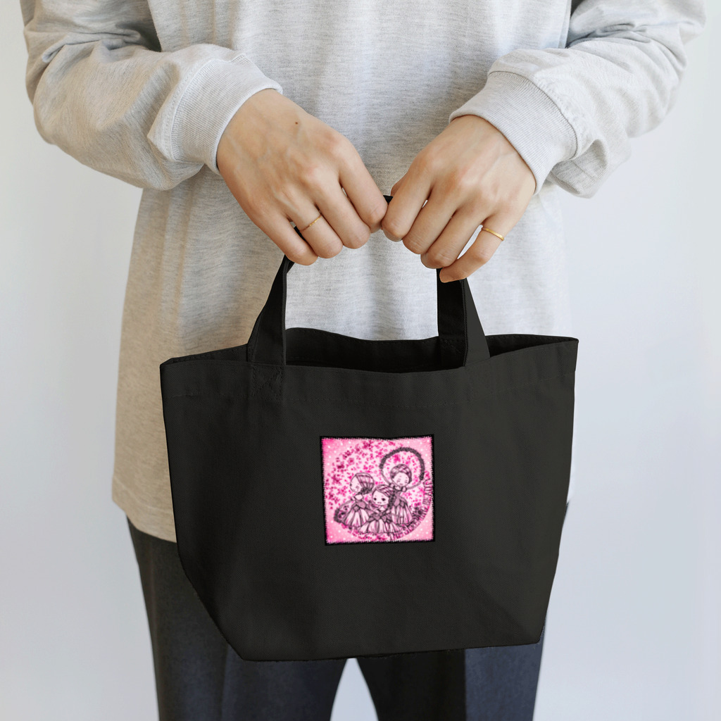 takaraのイラストグッズ店の花のワルツ「眠れる森の美女」より ランチトートバッグ