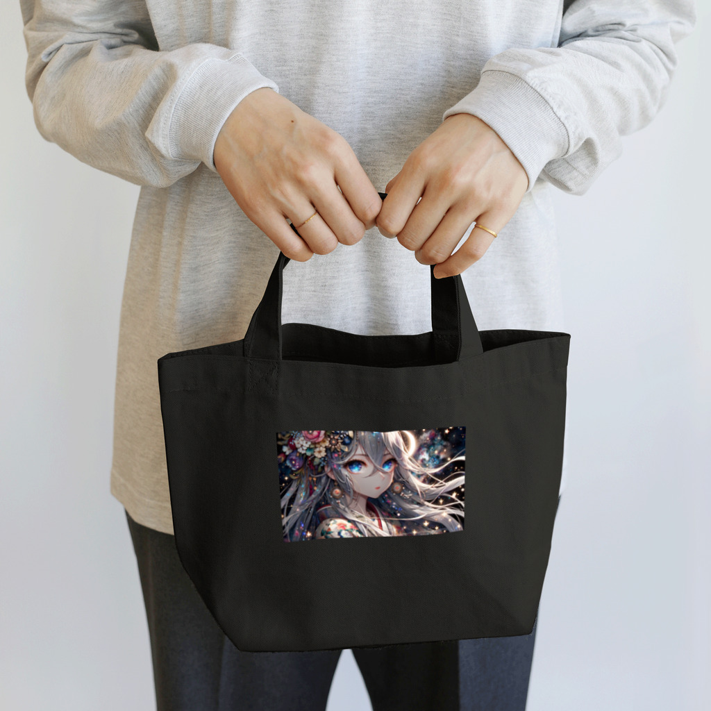 Sesilionの月下の神秘的な夜 Lunch Tote Bag