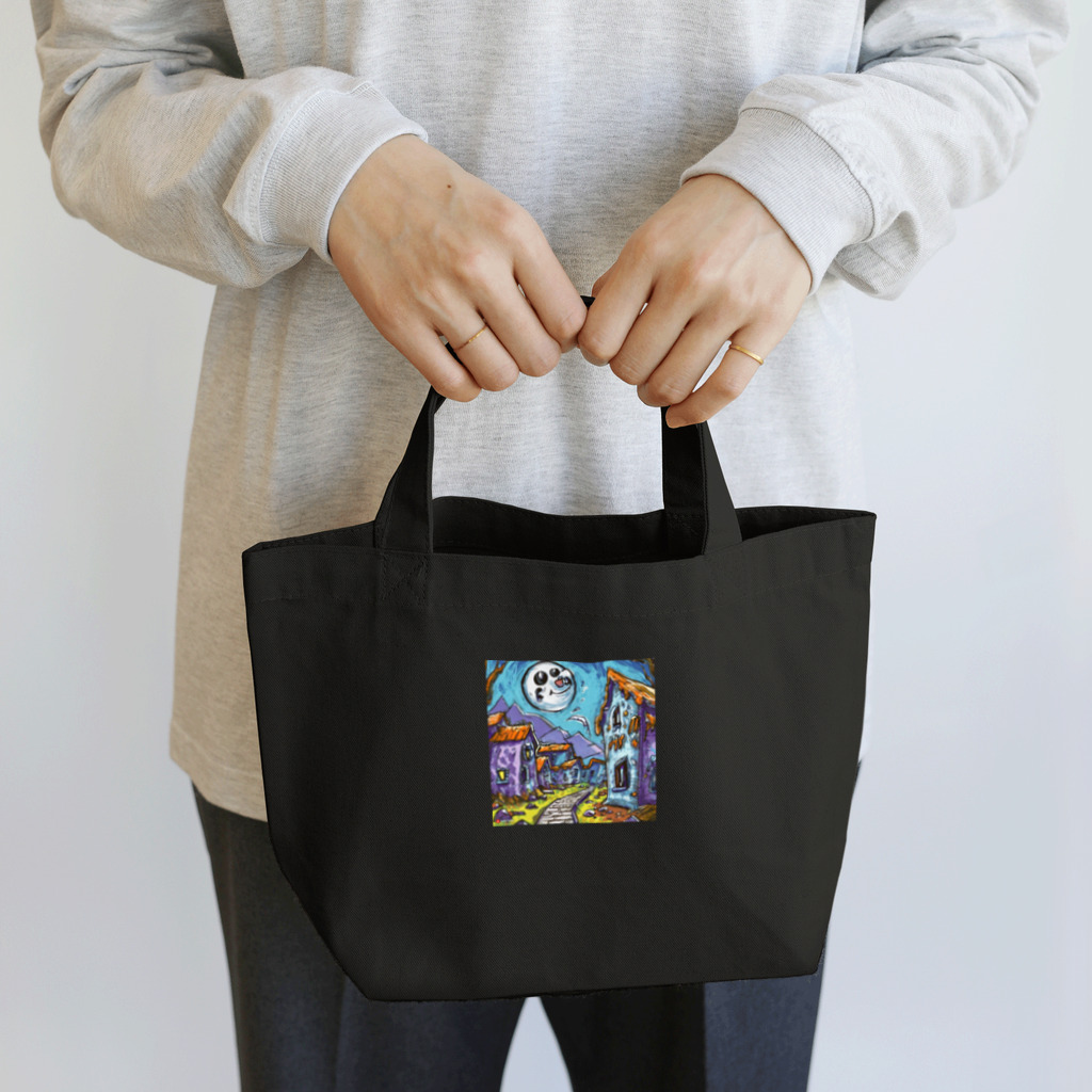 Paonのズーのゾンビくんの町 Lunch Tote Bag