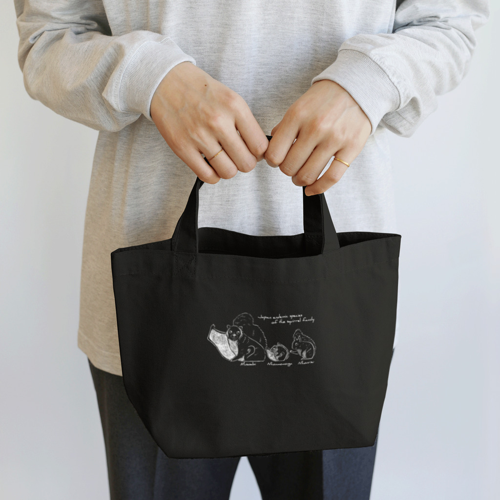 もちねこやのリスの仲間(日本固有種) Lunch Tote Bag