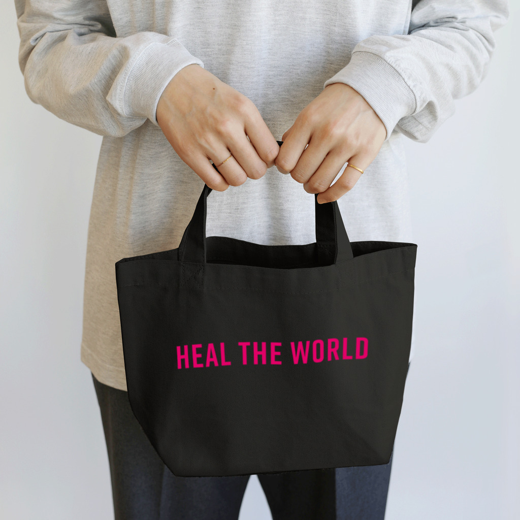 GreenCrystalのHeal the world Lunch Tote Bag