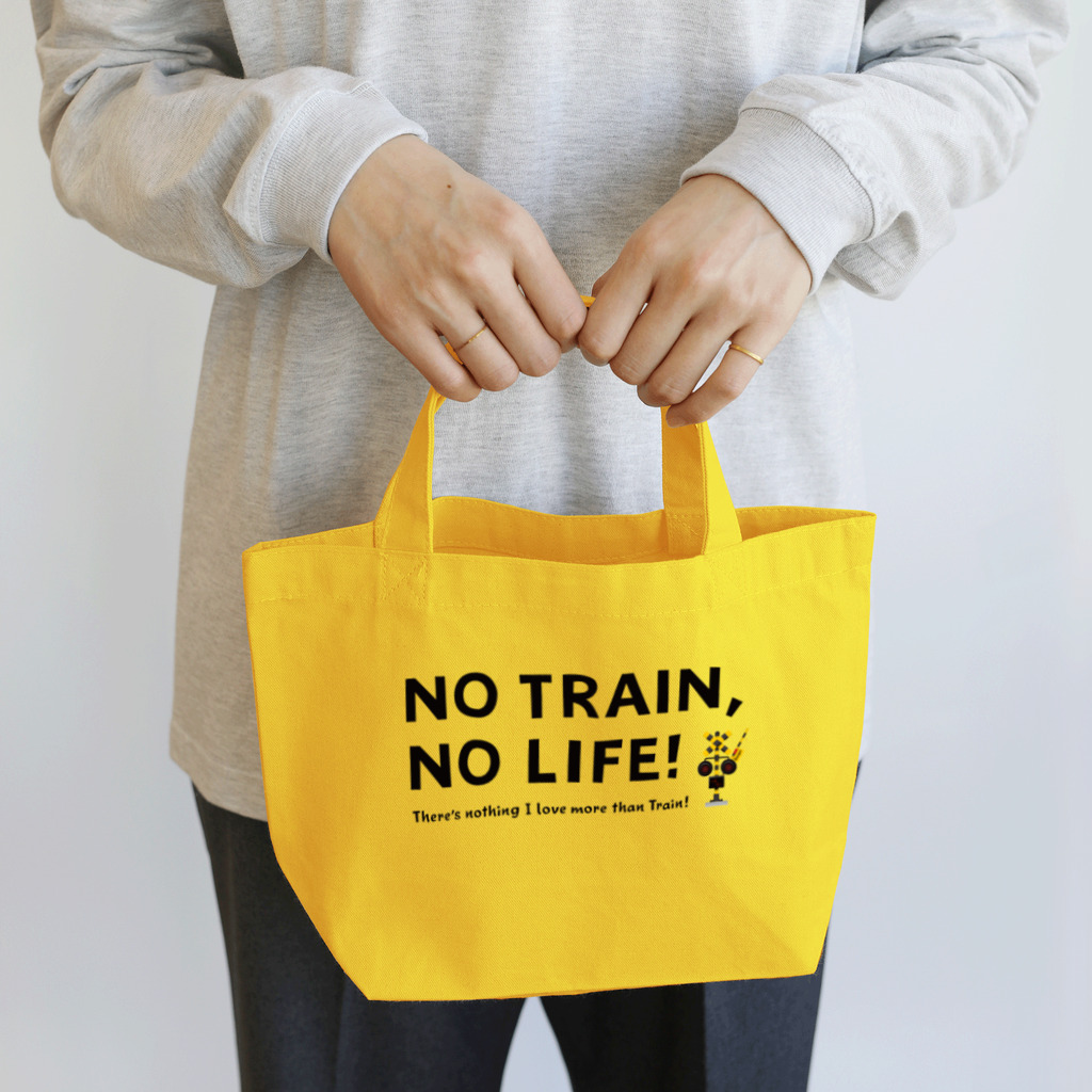 Train Kids! SOUVENIR SHOPのNO TRAIN, NO LIFE ! Lunch Tote Bag