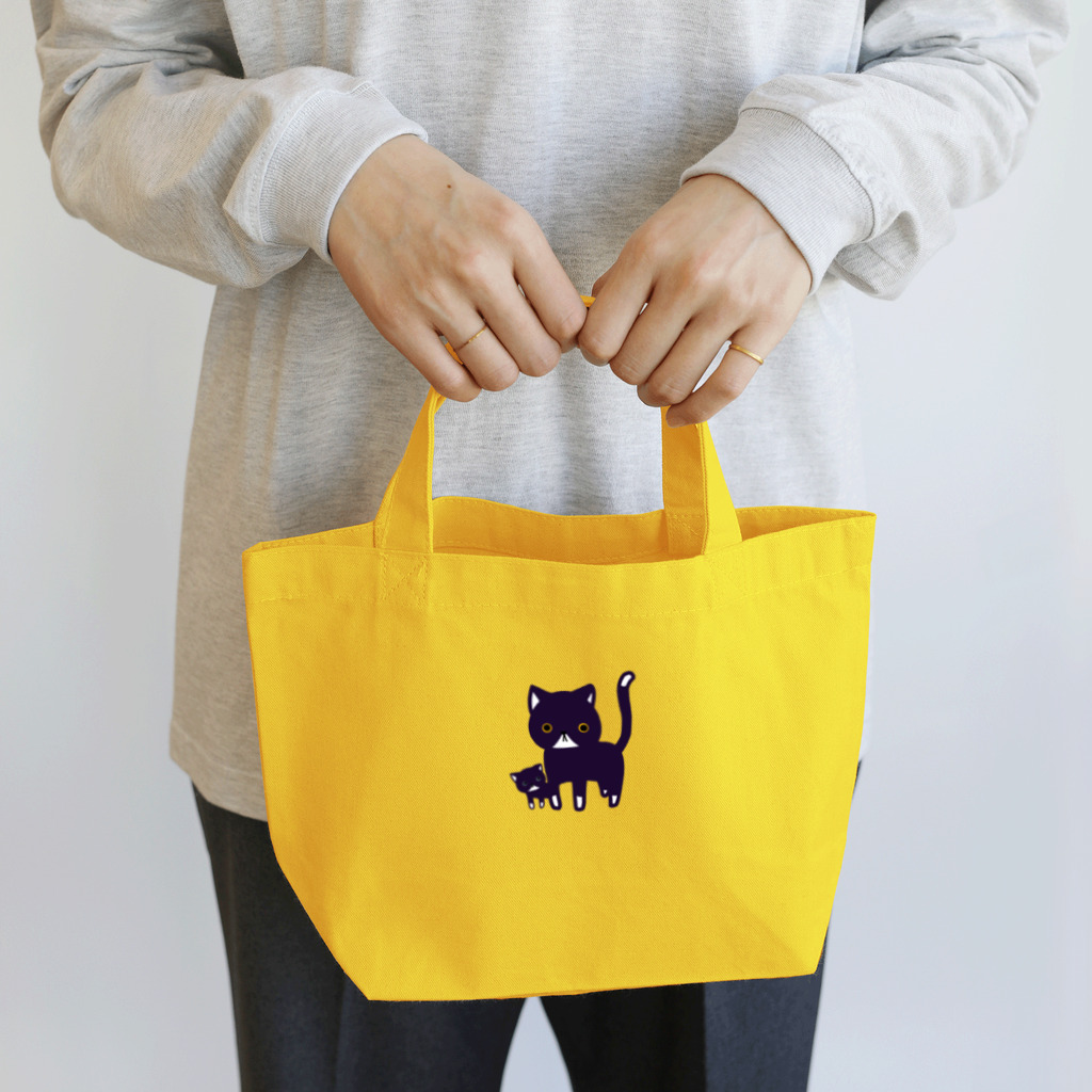 のほほん屋のねこのおやこ Lunch Tote Bag