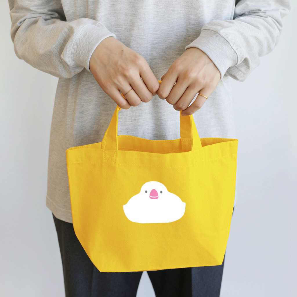 kimitobakuのとろける文鳥ランチトートバッグ Lunch Tote Bag