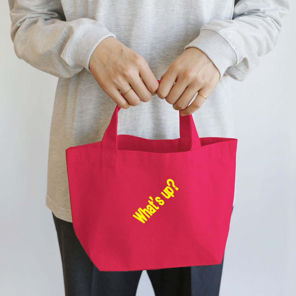 ainarukokoroのWhat's up? Lunch Tote Bag