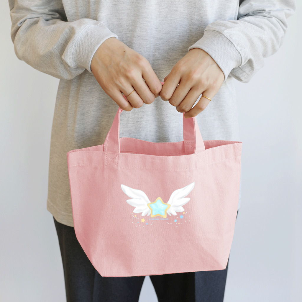 crystal star☆の星と羽根 Lunch Tote Bag