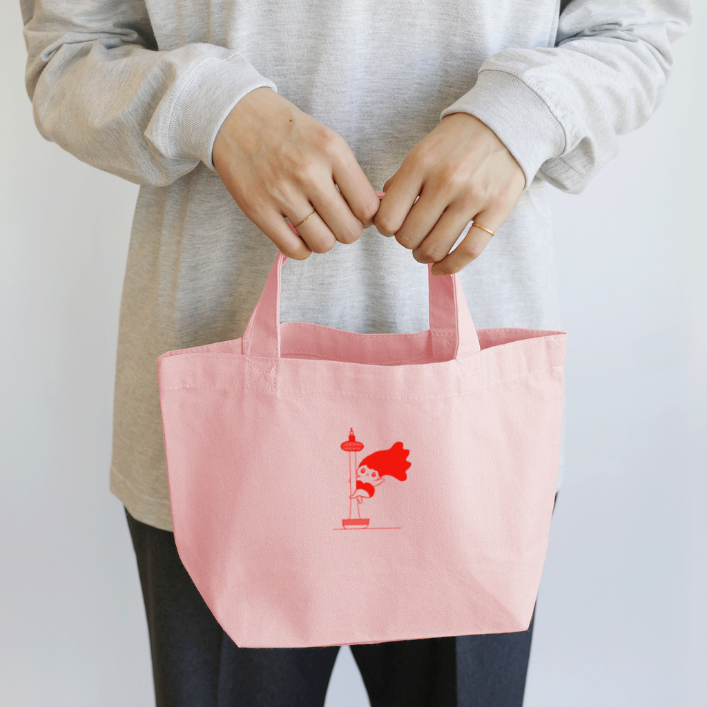 ERIKA RELAXのポールダンスリラ子ちゃん Lunch Tote Bag