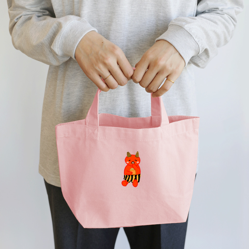 Lily bird（リリーバード）の可愛い赤鬼ちゃん① Lunch Tote Bag