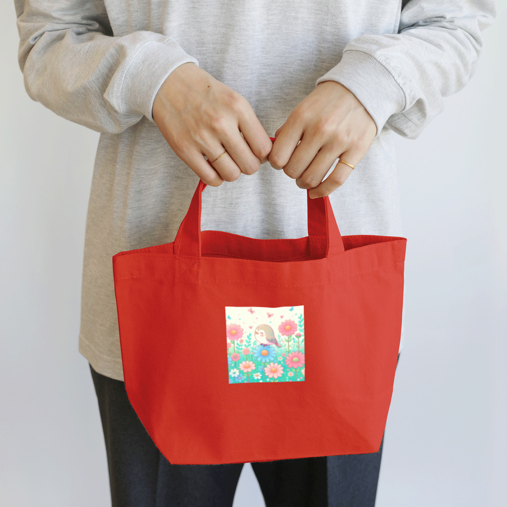 みきころん♡の小鳥のさえずり Lunch Tote Bag