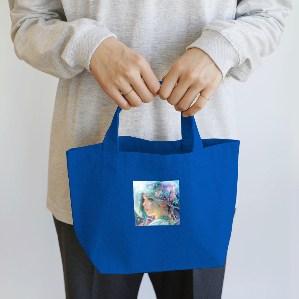 💖宇宙整体♪🌈♪こころからだチャンネル♪💖のuniversal princess  LARA Lunch Tote Bag
