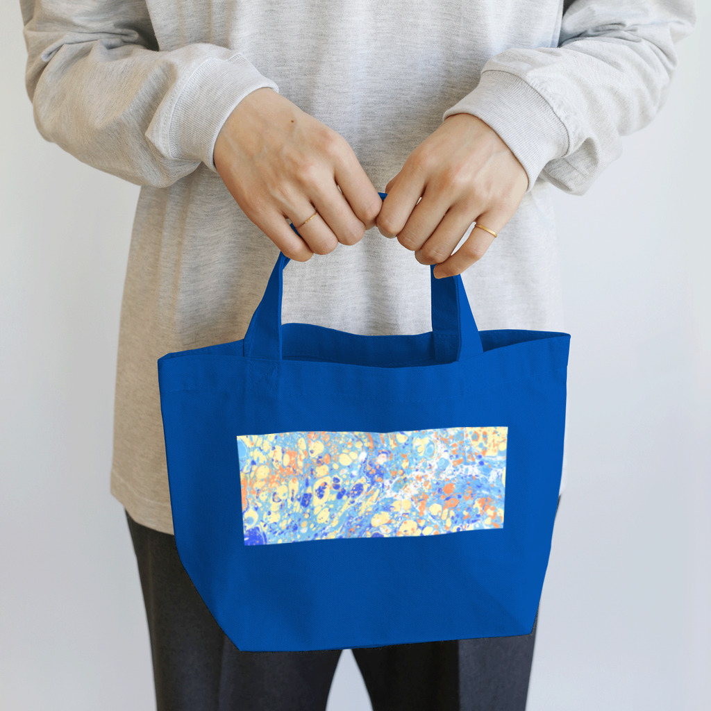 Laquamarmoの水面を彩るシトラスの輝き Lunch Tote Bag