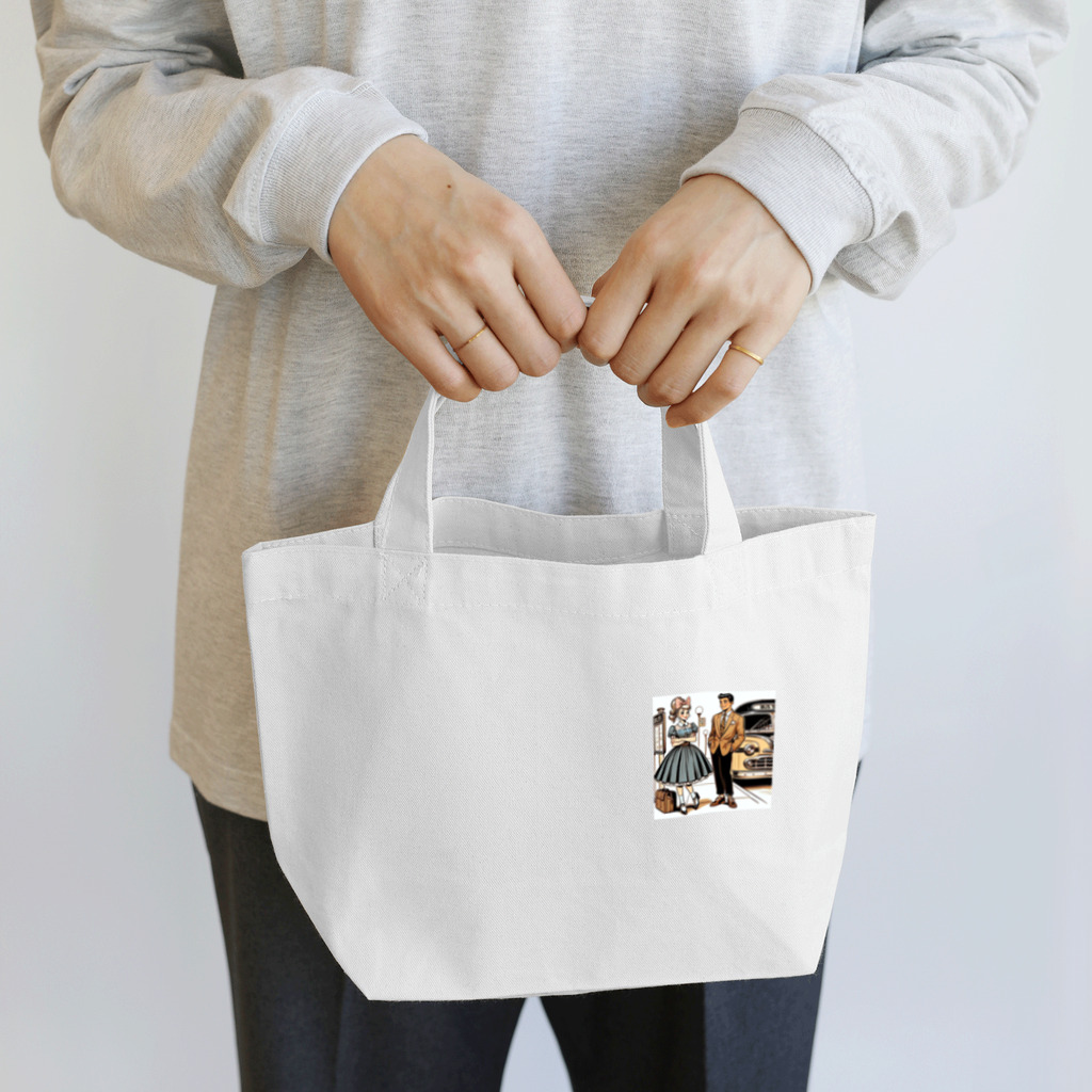 tsukino-utenaの恋するバスストップ　Ken &Marie Lunch Tote Bag