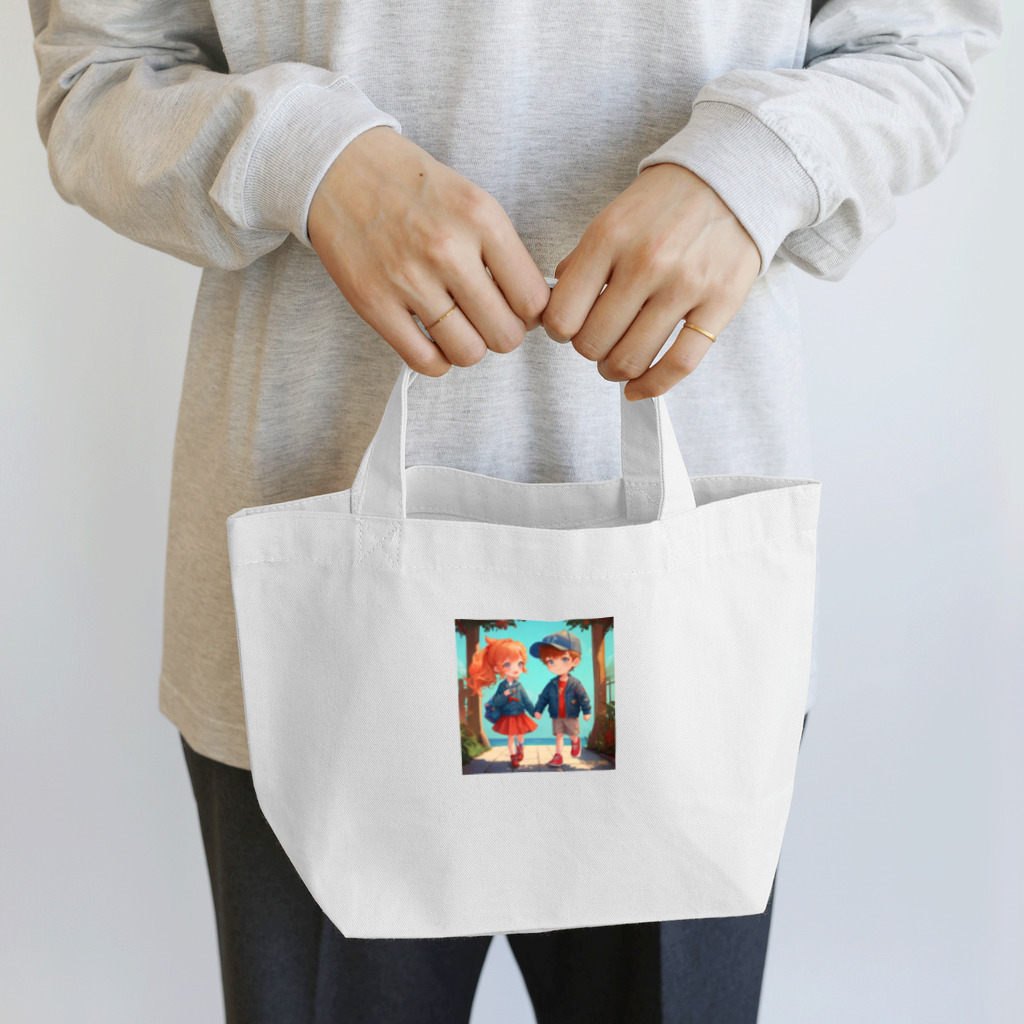 suke-maruruのデート💕 Lunch Tote Bag