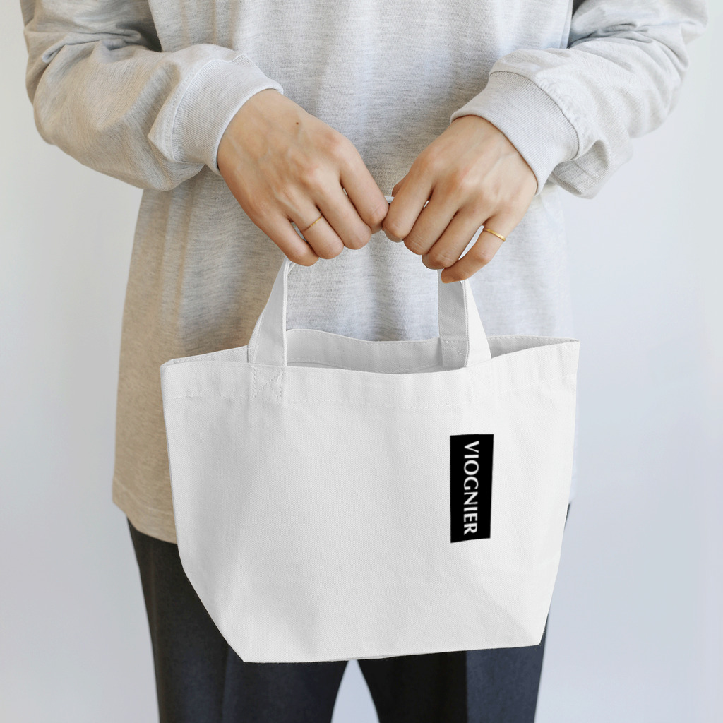 katabamiのVIOGNIER 黒 Lunch Tote Bag