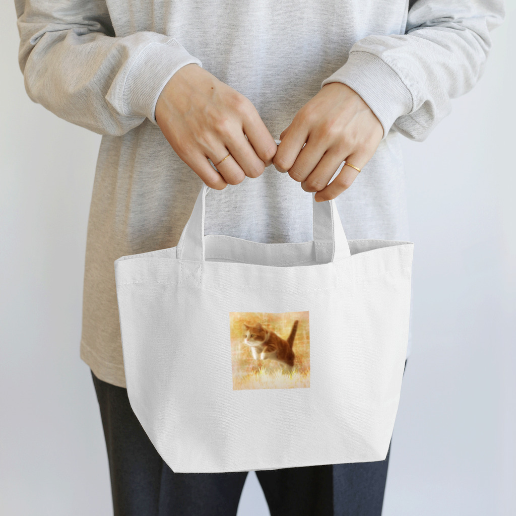 MUYU /  Animal ArtistのMemories with my pet 10 Lunch Tote Bag