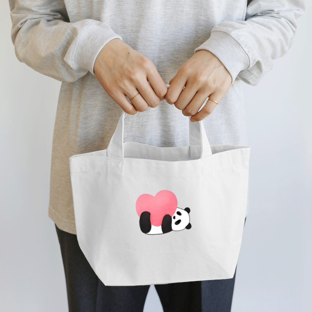 パンダむんの大きな愛を受け止めて Lunch Tote Bag