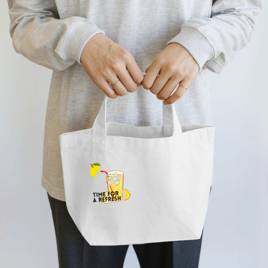 CHIBE86の「リフレッシュタイム！」 Lunch Tote Bag