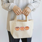 moon_projectのクリームパンアニマルず Lunch Tote Bag