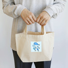 handmade asyouareの魚の家族 Lunch Tote Bag