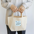 handmade asyouareの天の川のクラゲ Lunch Tote Bag