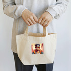 パワドラのサングラスをかけたイケオジ Lunch Tote Bag