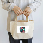 Gokuuchan's Cute Creationsのゴクウちゃんとアガベ Lunch Tote Bag