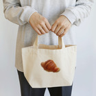 Leere -suzuri shop-のクロワッサン Lunch Tote Bag
