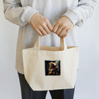 Gavi'sのRockなCat 猫ギターバージョン2 Lunch Tote Bag