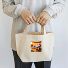 ニャーちゃんショップのサウナキャット Lunch Tote Bag