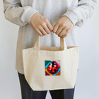 Mushikingのポップなテントウムシ Lunch Tote Bag