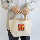 lonely_wolfの炎のタイガー・バーサーカー Lunch Tote Bag