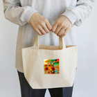 123_maのかわいい猫のイラストグッズ Lunch Tote Bag