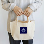 KUMOGAKUREの麻の葉模様家紋 Lunch Tote Bag