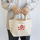 bottaの可愛い、トマト、RIKO-PIN入り Lunch Tote Bag