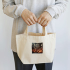 「動物ミリ屋」の不可思議 Lunch Tote Bag