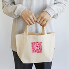 オンラインショップイエローリーフのピンクの花　桜　綺麗 Lunch Tote Bag