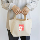 little_cloverのパンダと女子 Lunch Tote Bag