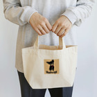 チワワ愛好家ショップのシンプルスタイルのチワワ Lunch Tote Bag