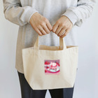 uchakyumaのいちごケーキにネコ Lunch Tote Bag