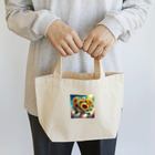 Flower Delightのひまわりの花束 Lunch Tote Bag