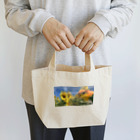 おファフ屋のおファフ　シロハラインコ　ひまわり Lunch Tote Bag