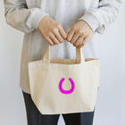 umajoの馬蹄（ホースシュー）Pink Lunch Tote Bag