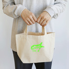 coolbeats🐝💓のうさぎデザイン🐰GO VEGAN🍅GREEN🥒 Lunch Tote Bag