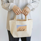 エジプトの写真入り&オリジナルアートグッズの朝のアブ・シンベル大神殿 Lunch Tote Bag